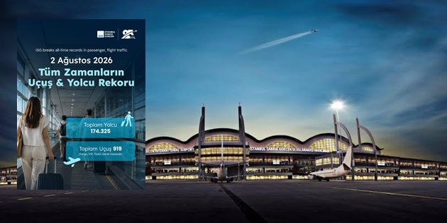 İstanbul Sabiha Gökçen’de Tüm Zamanların Uçuş ve Yolcu Rekoru Kırıldı